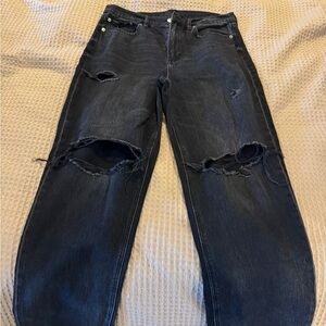AE Black distressed Jeans